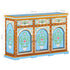 L' Orientaliste -  Hand Painted Sideboard 120x35x76 cm Solid Mango Wood